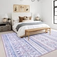thumbnail image 2 of Balacho Modern Cozy Modern Geometric Faux Wool Area Rug, 4' x 6', Yellow, 2 of 8