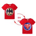 thumbnail image 1 of Ropa de verano para bebés, camisetas para niñas y niños, 1 Uds., gráfico de cambio de lentejuelas mágicas, camiseta informal de algodón Reversible a la moda, camisetas para niños Tee3T Gao Jinjia LED, 1 of 2