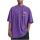 thumbnail image 2 of Tops para hombre, blusas y camisas de cuello redondo y manga corta para hombre, camisetas deportivas informales con estampado desgastado para hombre, blusas de cuello redondo y manga corta para hombre, 2 of 5