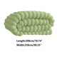 thumbnail image 2 of Manta de franela color leche liso | Manta suave de microfibra para sofá, cama o sillón | Manta cálida y transpirable para siestas en la sala de estar, 2 of 2