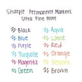 thumbnail image 6 of Sharpie Retractable Permanent Markers, Ultra Fine Point, Blue, 12 Count - 1735792, 6 of 6