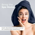thumbnail image 5 of Martex Easy Living 6-Piece Cotton Towel Set, Soft & Quick-Dry Towels, Navy, 5 of 11