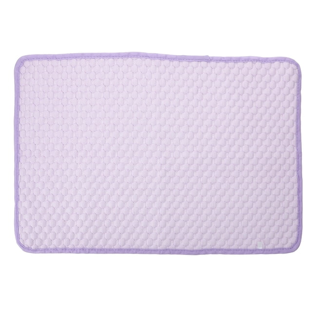 NIYANGLE Cooling Pads for Dogs Rectangular Purple Cooling Effect 1Pack