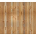 thumbnail image 4 of 34 3/4"W x 31"H TimberCraft Six 5 3/8" Boards Spaced Board-n-Batten Shutters w/Z-Bar, Rough Sawn Western Red Cedar (Per Pair), 4 of 13