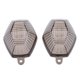 thumbnail image 1 of 2 uds cubiertas de lentes de luz de señal de motocicleta compatibles para Suzuki DL1000 06 / DL650 04 Macarena Lente de la luz de la señal de giro, 1 of 7
