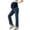 Blue, variant on Women's Maternity Jeans Wide Flare Leg Stretchy Comfy Pregnancy Denim Pants,Blue,L