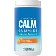 Natural Vitality Calm, Magnesium Citrate Gummies, Orange, 120 Count