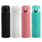 Stainless Steel Water Bottle Vacuum Insulation Bottle Leak Proof Bottle for Biking, Running, Camping, School, Office or Car