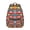 Geometric Stripe Red, variant on Geometric Star Blue Pattern Backpack for School, Cute School Bag with Adjustable Shoulder Straps and Padded Back, 15.3"x11"x7.1"