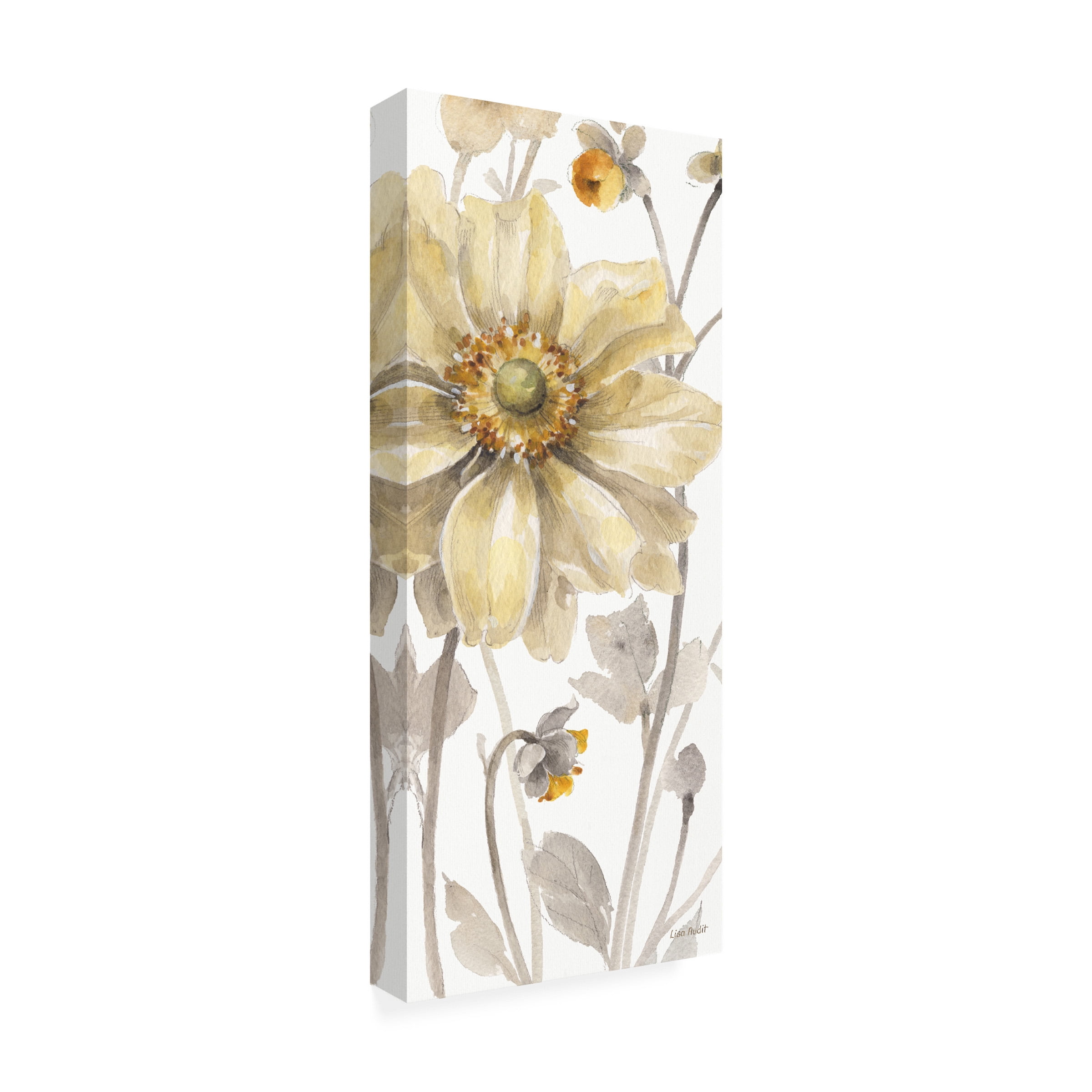 Trademark Fine Art 'Fields of Gold IV' Canvas Art by Lisa Audit