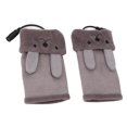 thumbnail image 3 of Guantes Sin Dedos De Calefacción, Guantes Calentadores USB De Dibujos Animados De Temperatura Constante Exquisitos Suaves Lavables Para Estudiantes Para Trabajo De Oficina ANGGREK Otros, 3 of 8