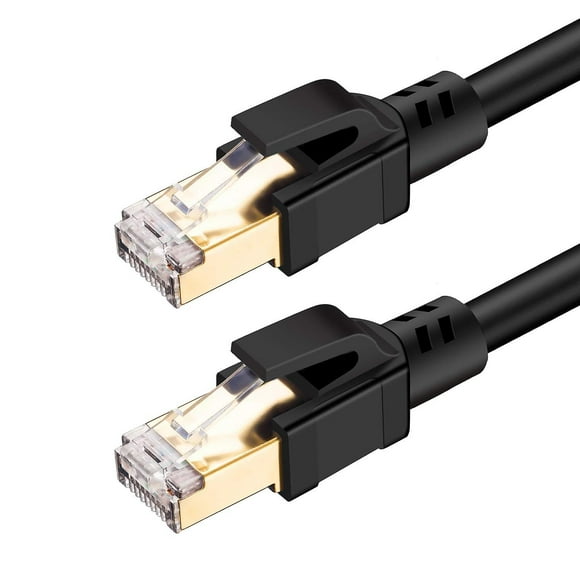 Cat 8 Ethernet Cable, Lan Rj45 Network Cable Sftp Speed 40 Gbps / 2000mhz (5m)