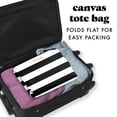 thumbnail image 5 of Fit + Fresh All The Things XL Tote Bag, Travel & Overnight Bag, Black Stripe, 5 of 8