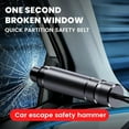 thumbnail image 6 of Safehammer Glass Breaker, Safe Hammer Glass Breaker Under Water, Breeker Glass Breaker, Car Escape Tool And Seatbelt Cutter, 6 of 7