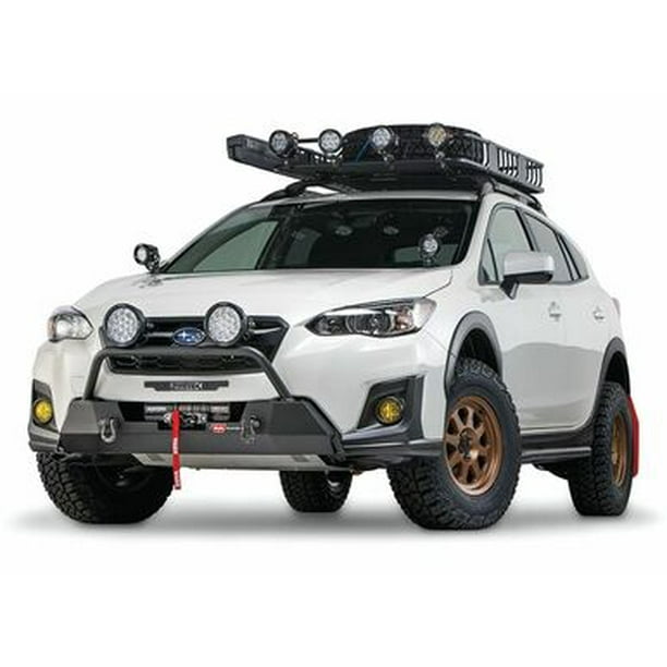 Warn 18C Subaru Crosstrek SemiHidden Grill Guard 106236