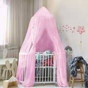 FIONWALM Bed Canopy, Ultra Large Bed Net for Bed Indoor, Travel Net Outdoor, Quick Easy Installation, Fit Crib Round Single Full Size Beds, Play Tent For baby cradles/cribs