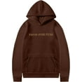 thumbnail image 2 of FAITH OVER FEAR 2 Piece Tracksuit Hoodie Christian Faith Religious God Man Woman Sweatshirt Suit, 2 of 5