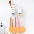 thumbnail image 2 of Utensilios De Almacenamiento Montada En La Pared Con Colgador Giratorio De 360 ​​Grados Sin Perforación Para Cocina, Baño Y Dormitorio Moyic HA039994-01, 2 of 6
