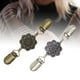 thumbnail image 4 of 2 piezas Vintage suéter chal Clips, cárdigan camisa cuello chal broche cuello Clips broche flor tallada para mujeres niñas con abrigo, 4 of 9