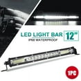 thumbnail image 2 of 1pcs Work Light Car LED Light Bar 6000K Car Trunk Boat Waterproof Work Lamp LED Spotlight, 12 Inch, 78W For SUV ATV, 2 of 10