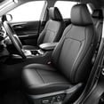 thumbnail image 2 of Fit for Dodge Challenger 2008-2025 Car Seat Covers,Full Set Faux Leather Seat Covers,Stretch Fit,Non-Slip,Breathable,Airbag Compatible,Black,2 Row 5 Seats, 2 of 11