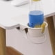 thumbnail image 2 of Soporte para Vasos Antiderrames, Abrazadera para Mesa, Soporte para Vasos Agua Lateral para Lugar Trabajo, Escritorio para Computadora, Soporte para Vasos Laterales, Rosa, 2 of 5