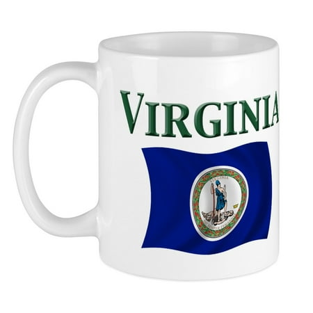 

CafePress - Virginia State Flag Mug - Ceramic Coffee Tea Novelty Mug Cup 11 oz