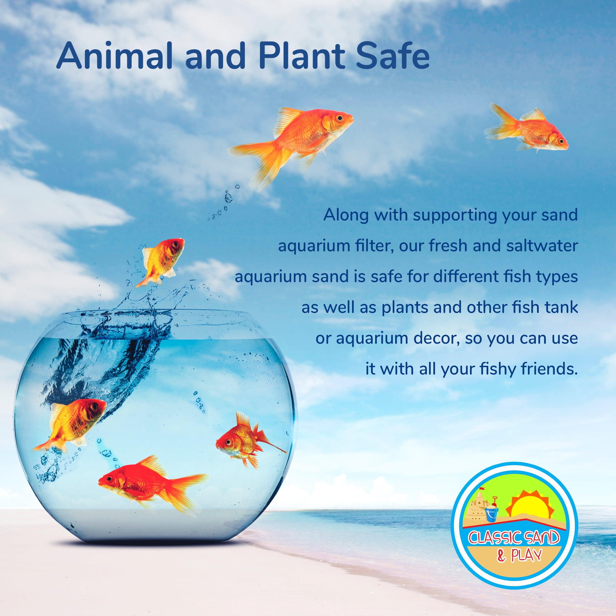Aquarium hot sale sand online