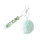 thumbnail image 2 of Minnieouse Llavero anillo bola de peluche hebilla colgante llavero portátil soporte cartera bolso decoración llavero colgante para niñas Ropa, zapatos y accesorios Miscelánea Verde Minnieouse AP014384-02, 2 of 6