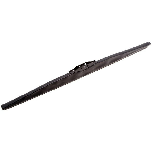 ANCO Windshield Wiper Blade W-20 Winter; 20 Inch Length; Single Blade; Without Spoiler; Black; Steel Frame; Natural Rubber Blade; Conventional Style; With Kwik Connect Adapters