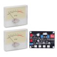 thumbnail image 3 of Medidor de Nivel de Preamplificador, Kit de Medidor Audio Vu Swing Ajustable Swing de Alta Precisión Diseño de Luz de Fondo para el Hogar para el Estudio de Grabación, 3 of 7