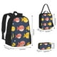 thumbnail image 2 of Easygdp Cute Puffer Fish Mochila para Niños y Niñas con Set de Caja de Almuerzo y Estuche para Lápices 3 en 1, Mochila Escolar Estampada para Adolescentes, 2 of 7