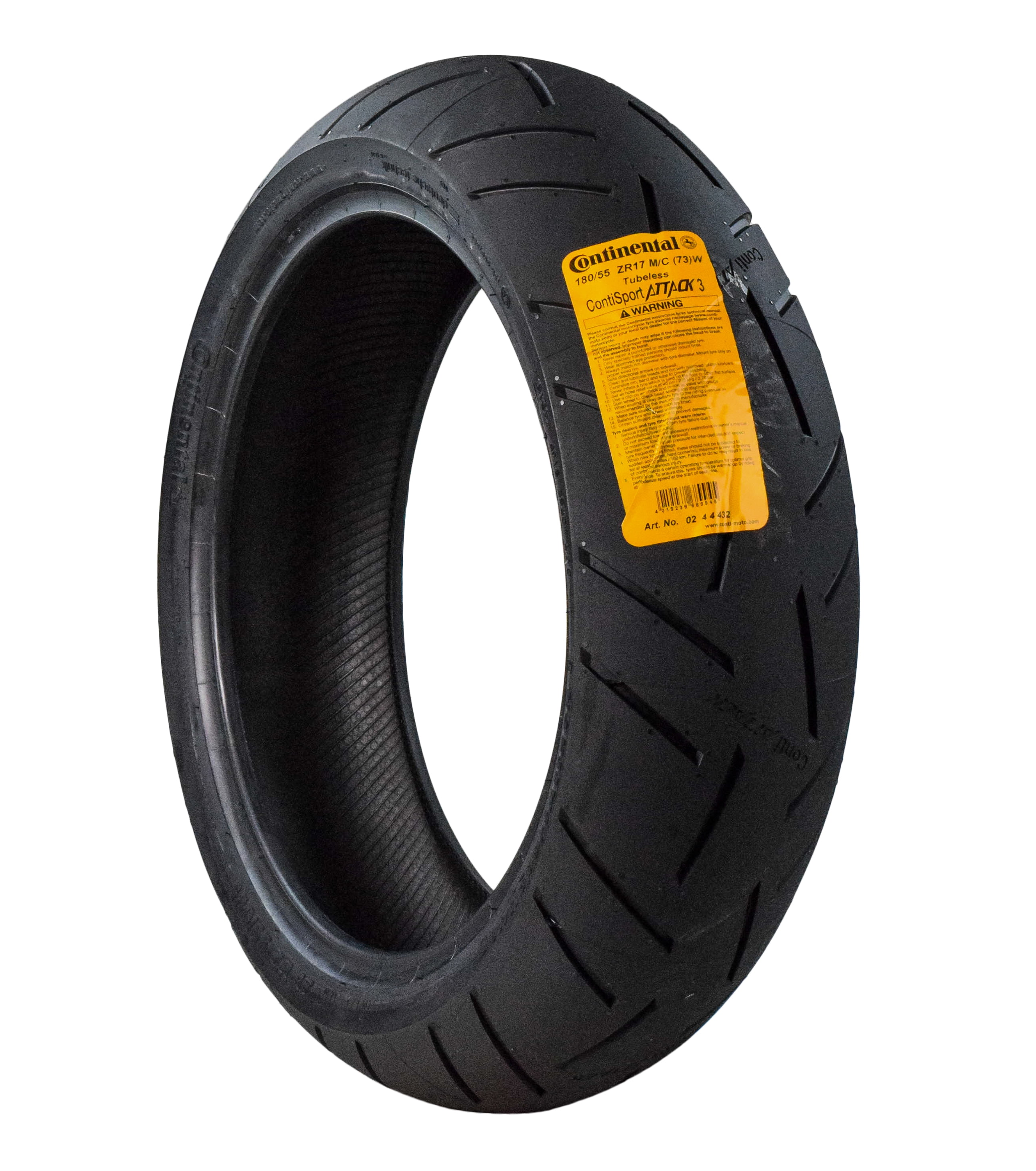Continental Sport Attack 3 180/55ZR17 Rear Motorcycle Tire