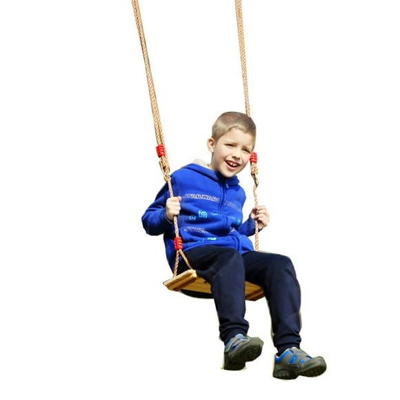 GETAJGHSD Wooden Swing Set for Outdoor Swing Safe Usage for Adults Children 1Set
