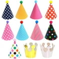 thumbnail image 2 of Kids Birthday Party Hats, Assorted, 2 of 5