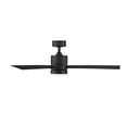 thumbnail image 2 of Axis Indoor and Outdoor 3-Blade Smart Ceiling Fan 52in Matte Black with 3000K LED Light Kit and Remote Control, 2 of 4