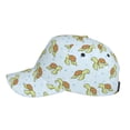 thumbnail image 5 of Daiia Cartoon Sea Turtle print Baseball Cap Men Women Golf Dad Hat Adjustable Original Classic Low Profile Hat Unconstructed Plain Cap, 5 of 9