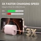 thumbnail image 2 of Cargador y cable USB-C PD de 20 W para iPhone 15 Pro Max, color rosa, 2 of 6