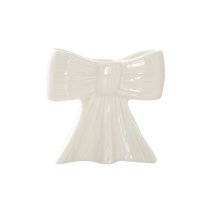 Bows Shaped Ceramic Candle Holder, Decorative Candlestick, Elegant Home Accessory