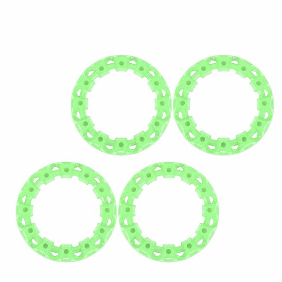 Strong Plastic 10 Inch Universal ATV Wheel Trim Hub Protectors Sporty Decor for Go Karts Easy Install Adds a Personalized Look