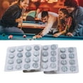 thumbnail image 1 of Billiard Pool Cue Tips, Billiard Accessory 14mm Billiard Cue Tips  for Entertainment Venues Soft,Neutral,Hard, 1 of 7