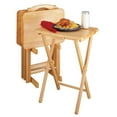 thumbnail image 1 of 5pc TV Table Set, Rectangular, 1 of 2