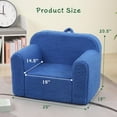 thumbnail image 3 of Delta Children Sherpa Cozee Chair, 3 of 17