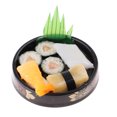 thumbnail image 2 of 1/6 Miniatura Vívida Comida Japonesa Modelo Sushi Juguetes - - 1 Pieza B Sunnimix  Dollhouse Miniature Food, 2 of 6