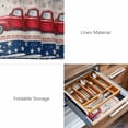 thumbnail image 6 of Placemats Set of 8, Independence Day Woven Placemat, Linen Place Mats for Kitchen/Dining Tables, 4th of July Red Truck Flag Wooden Washable Table Mats for Party, 6 of 8