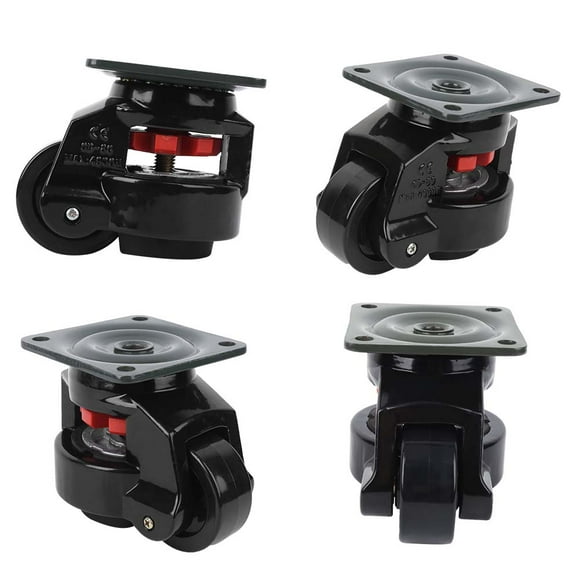Sturdy Convenient To Use Large Bearing Capacity Leveling Caster Wheels, Leveling Caster, For Moving Work Tables Large Machine Movement