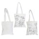 thumbnail image 3 of 3pcs DIY Graffiti Tote Bags with Adorable Cartoon Designs – Reusable Canvas for Classroom Activities and Art Parties, 3 of 5