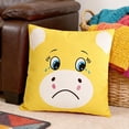 thumbnail image 6 of Uuiauoio Horse Zodiac Pillow Cover Flocked Plush Cute Animal Design Throw Pillow Case for Sofa Bed Living Room Home Decor Year of the Horse Theme, 6 of 6