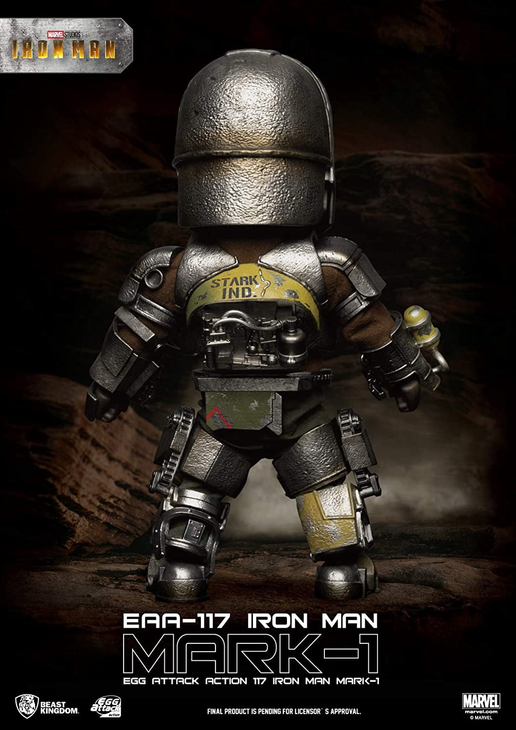 6.25" Iron Man EAA-117 Mark I Action Figure