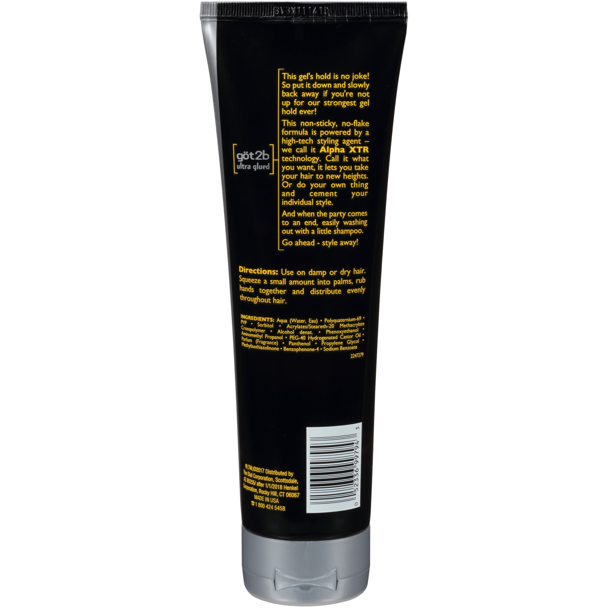 Got2b Ultra Glued Invincible Styling Hair Gel Size, 8 oz